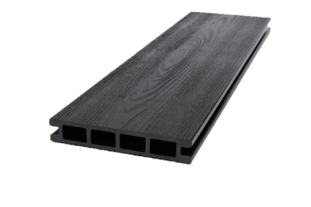 Террасная доска Экодекинг Титан 140х25x3000 Антрацит